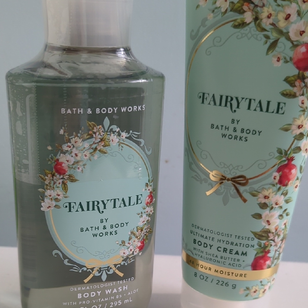 Bath & Body Works Fairytale Body Wash and Cream NWT